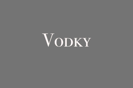 vodky znak