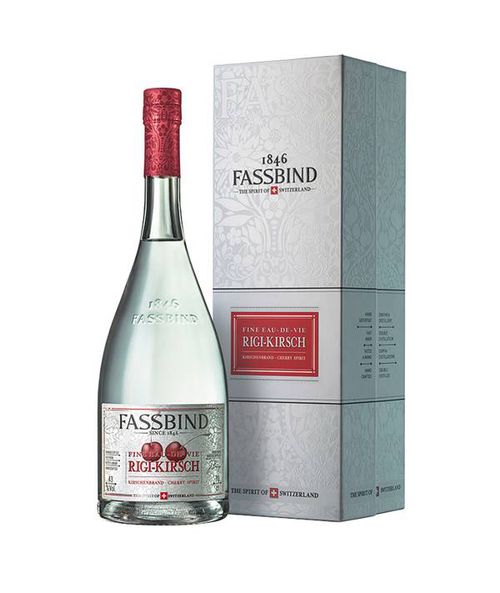 Fassbind Eau de Vie Rigi-Kirsch - Třešeň 43,0% 0,7 l