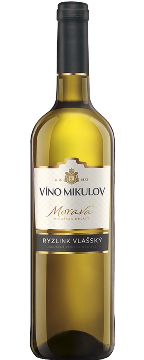 Víno Mikulov Ryzlink vlašský 0.75l