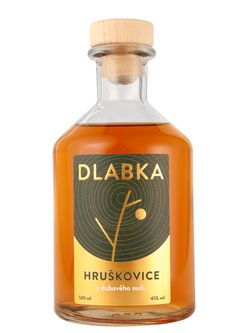 Dlabka Hruškovice ze sudu 45% 0,5l