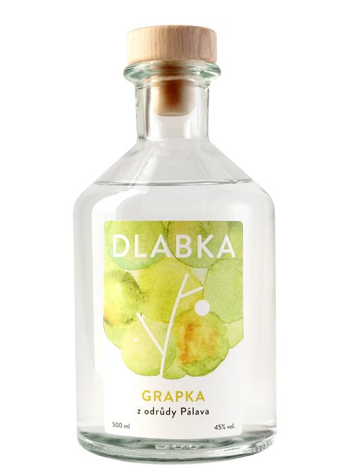 Dlabka Grapka Pálava 45% 0,5l