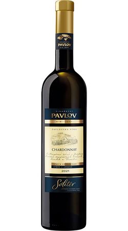 Vinařství Pavlov Chardonnay 2021 pozdní sběr Solitér 0.75l