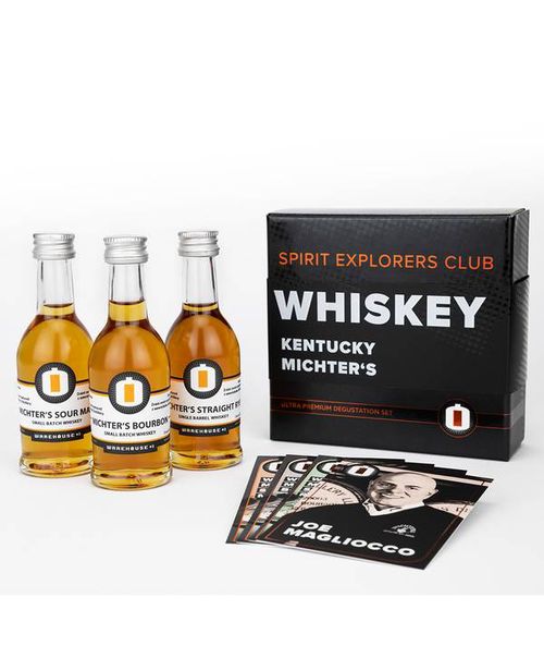 Spirit Explorers Club Kentucky Michter's Mini Pack 43,7% 0,12 l