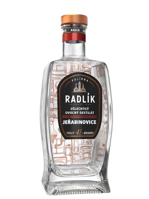 Palírna Radlík Radlík Jeřabinovice 45% 0,5l