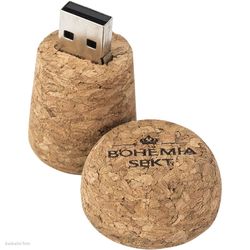 Bohemia Sekt USB flash disk ve tvaru korku