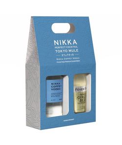 Nikka Coffey Vodka + Fever-Tree Ginger Beer Gift Box 40,0% 1,2 l