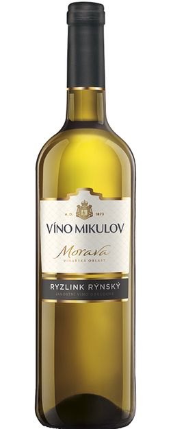 Víno Mikulov Ryzlink rýnský 0.75l