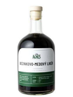 Agnes Zelená Bohdaneč Agnes Bezinkovo-medový likér 18,5% 0,5l