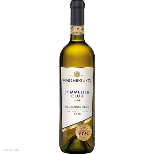 Víno Mikulov Sommelier Club Rulandské šedé 2020 VOC Mikulovsko