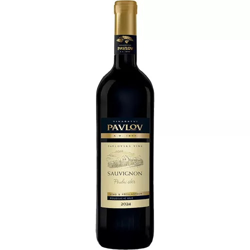 Vinařství Pavlov Sauvignon 2024 pozdní sběr