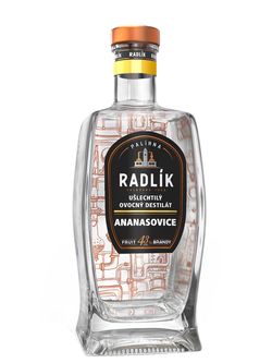 Palírna Radlík Radlík Ananasovice 43% 0,5l