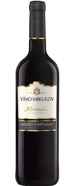 Víno Mikulov Modrý Portugal 0.75l