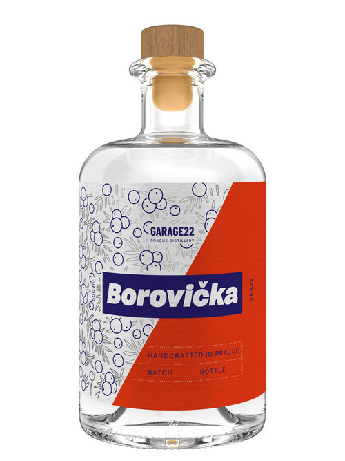 Garage22 Borovička 42% 0,5l