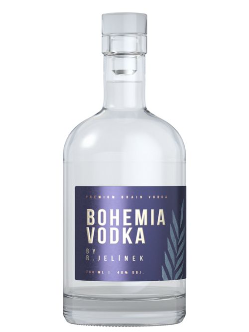 Rudolf Jelínek Bohemia vodka 40% 0,7l