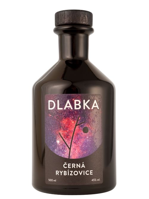 Dlabka Černá Rybízovice 45% 0,5l