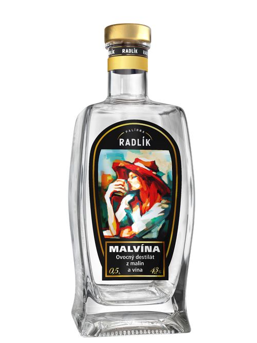 Palírna Radlík Radlík Malvína 43% 0,5l