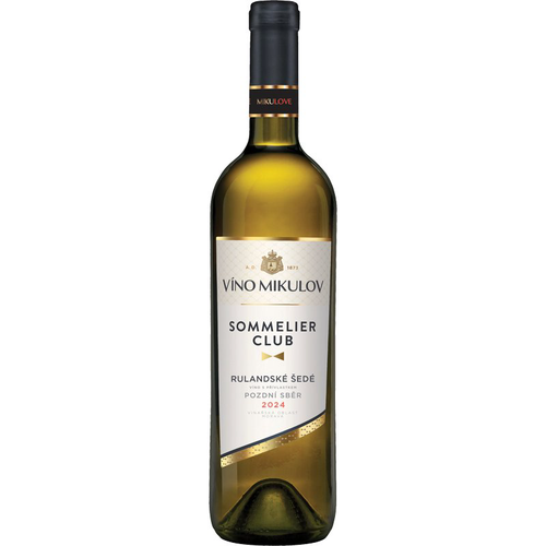 Víno Mikulov Sommelier Club Rulandské šedé 2024 pozdní sběr