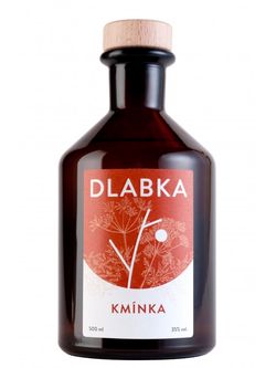 Dlabka Kmínka 35% 0,5l