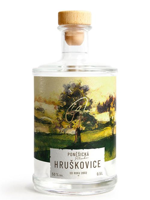 Lihovar Ponešice Ponešická Hruškovice 50% 0,5l