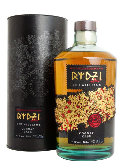 Raspenava distillery Raspenava Hruškovice (Red Williams) v sudu po Cognacu 48% 0,7l