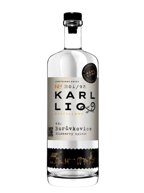 KarlLIQ distillery Karlliq Borůvkovice 48% 0,5l