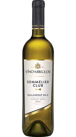 Víno Mikulov Sommelier Club Rulandské bílé 2021 pozdní sběr 0.75l
