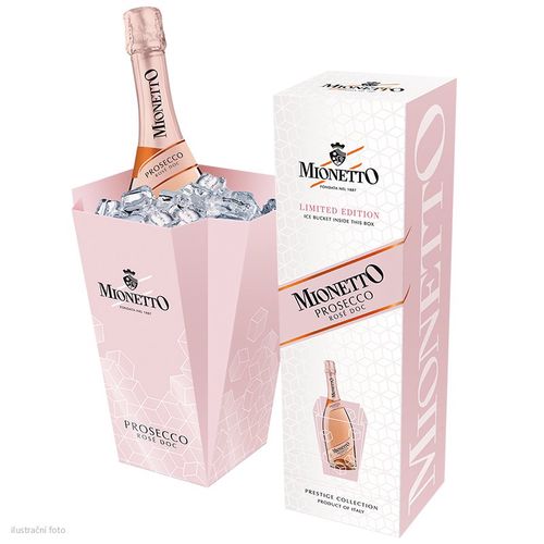 Mionetto Prosecco Rosé DOC - CHILLER - dárkové balení