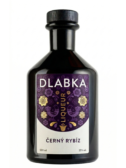 Dlabka Černý rybíz 25% 0,5l