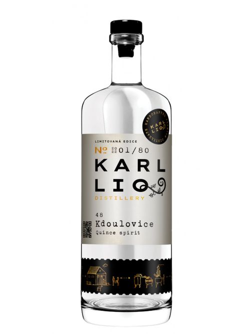 KarlLIQ distillery Karlliq Kdoulovice 48% 0,5l