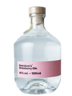 Poněšický Grandson's STRAWBERRY GIN 40% 0,5l