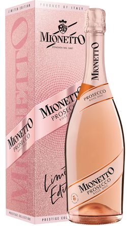 Mionetto Prosecco Rosé DOC, dárkové balení 0.75l