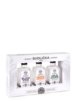 Sudličkova pálenice Sudličkova sada destilátů 3 x 0,2l