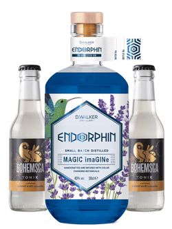Endorphin gin Endorphin Magic ImaGine + Dárek: 4x Double dutch tonik