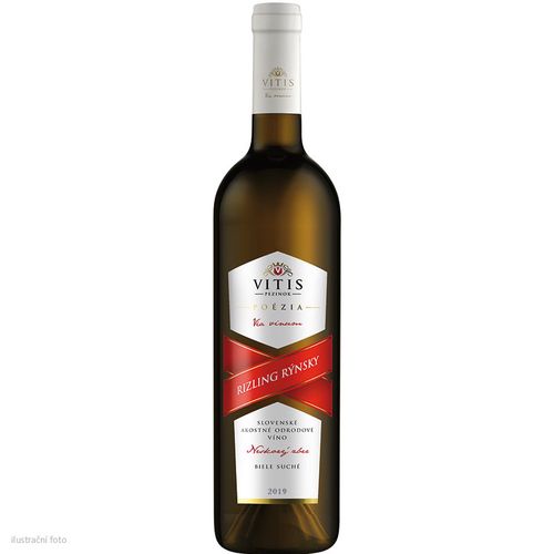 Vitis Poézia Rizling Rýnsky Neskorý zber 2019